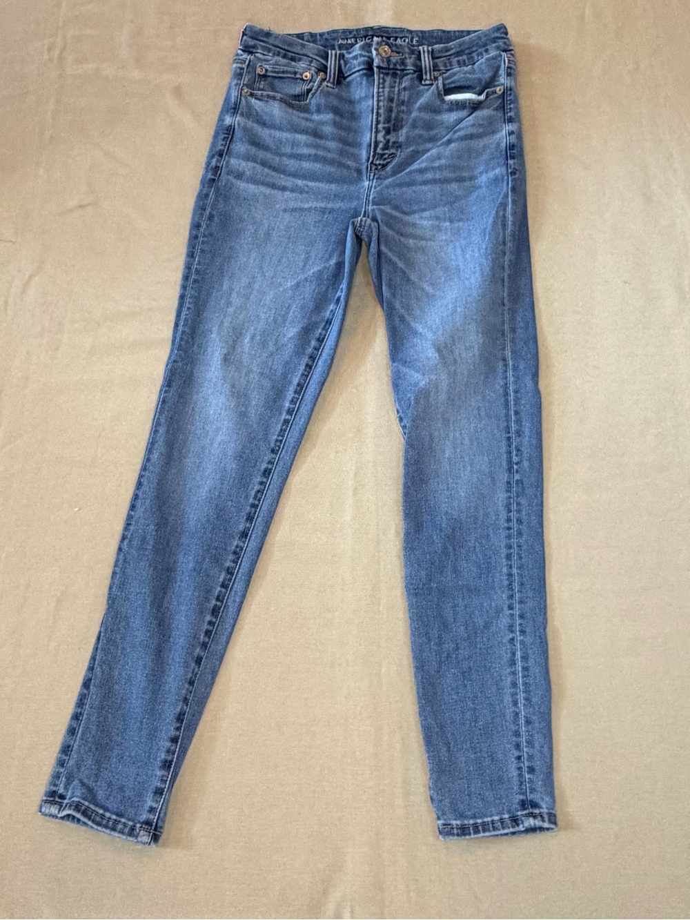 American Eagle Outfitters Women’s AE BFF Jegging Jeans in Blue Wash